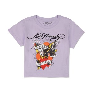 Ed Hardy Brave Eagle Baby Tee Naisten Baby Tees Laventeli | 7689514-AP