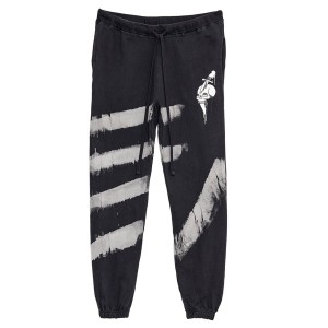 Ed Hardy Dagger Skull Sweatpant Naisten Housut Mustat Valkoinen | 3908142-FK