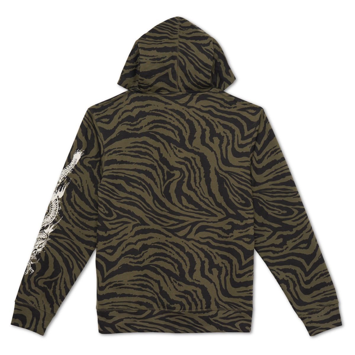 Ed Hardy Dragon Zebra Camo Hoodie Miesten Huppari Camo | 3157084-AM