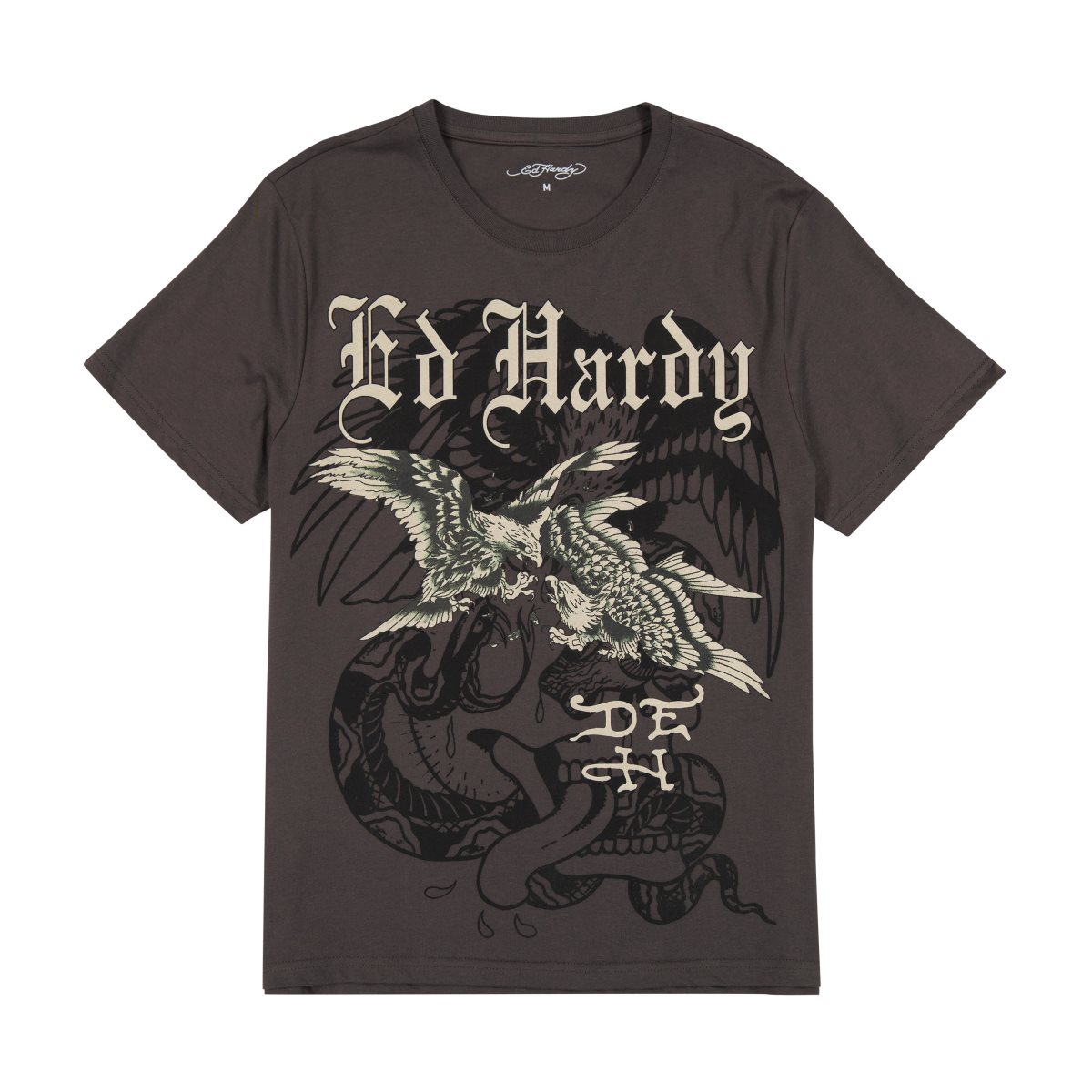 Ed Hardy Eagle Battle Tee Miesten T Paidat Harmaat | 3260174-LP