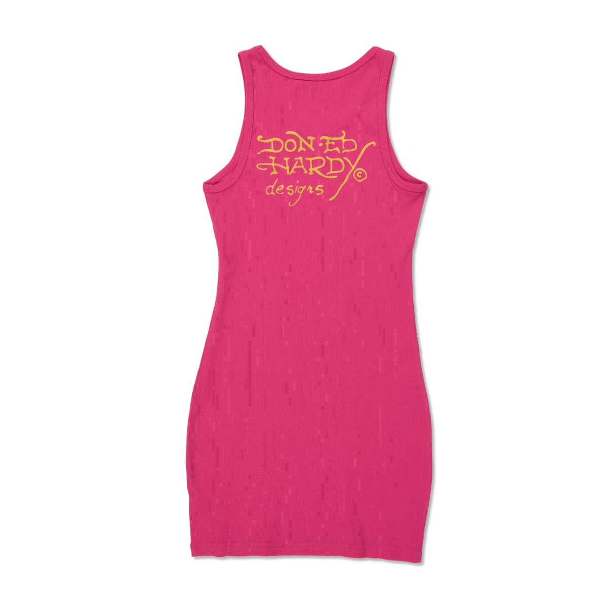 Ed Hardy Eagle Rose Rib Tank Dress Naisten Mekko Pinkki | 2046759-CE