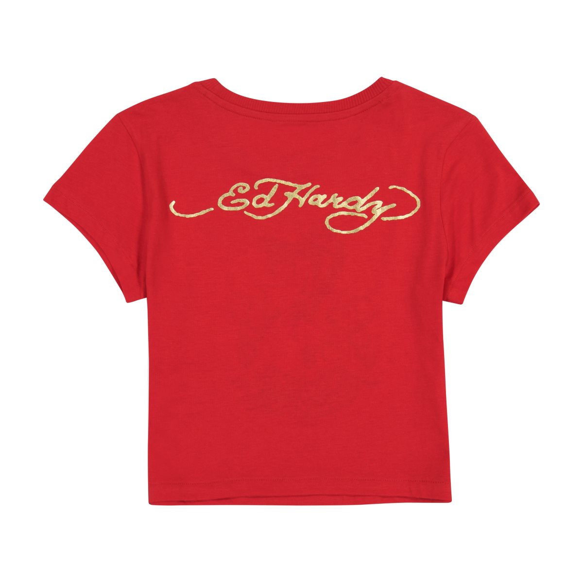 Ed Hardy Flame Cobra Baby Tee Naisten Baby Tees Punainen | 1573402-ER