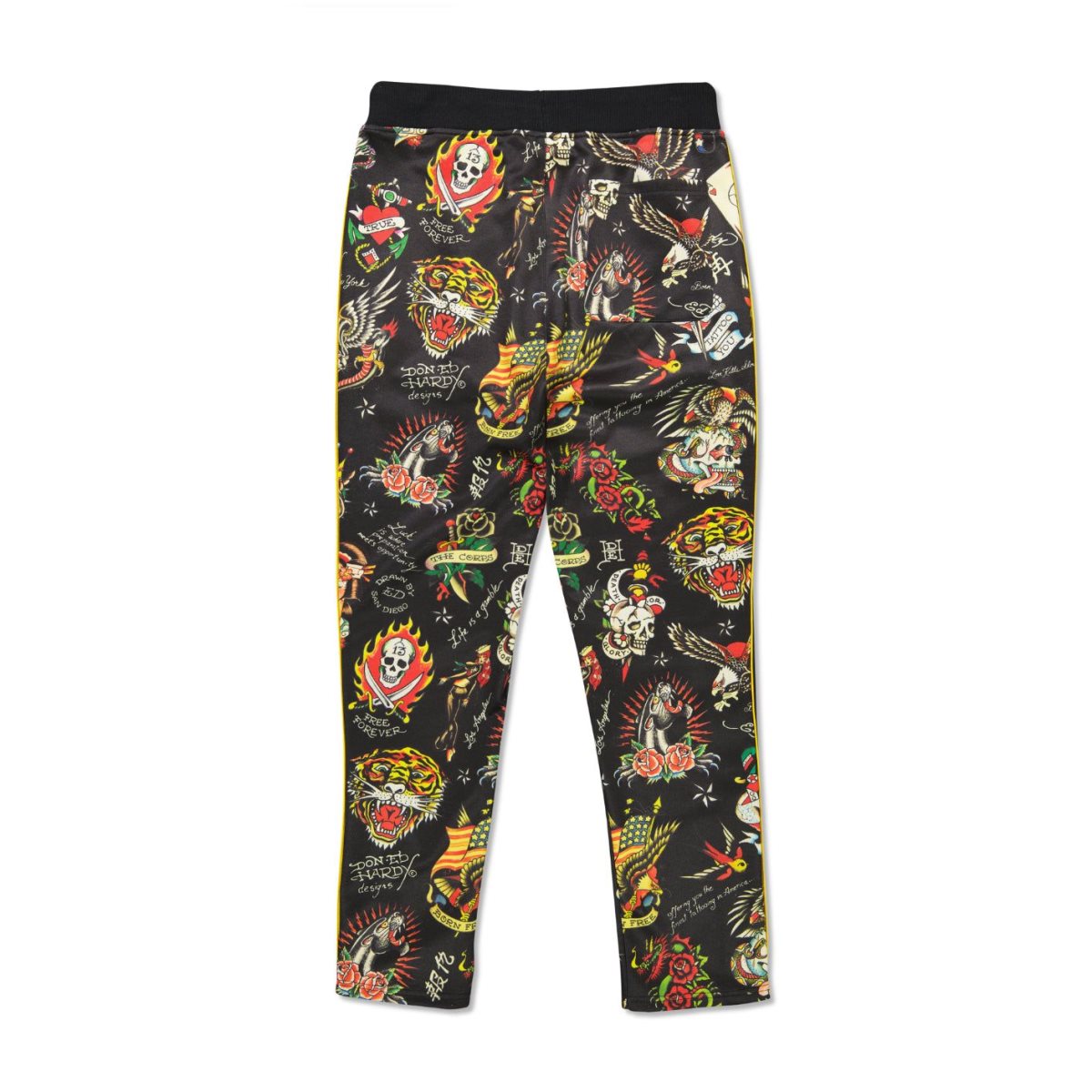 Ed Hardy Flashboard Trackpant Miesten Housut Mustat | 2186703-ZK