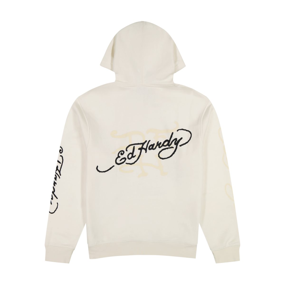 Ed Hardy Japan Dragon Ivory Pullover Hoodie Miesten Huppari Valkoinen | 4319265-JQ