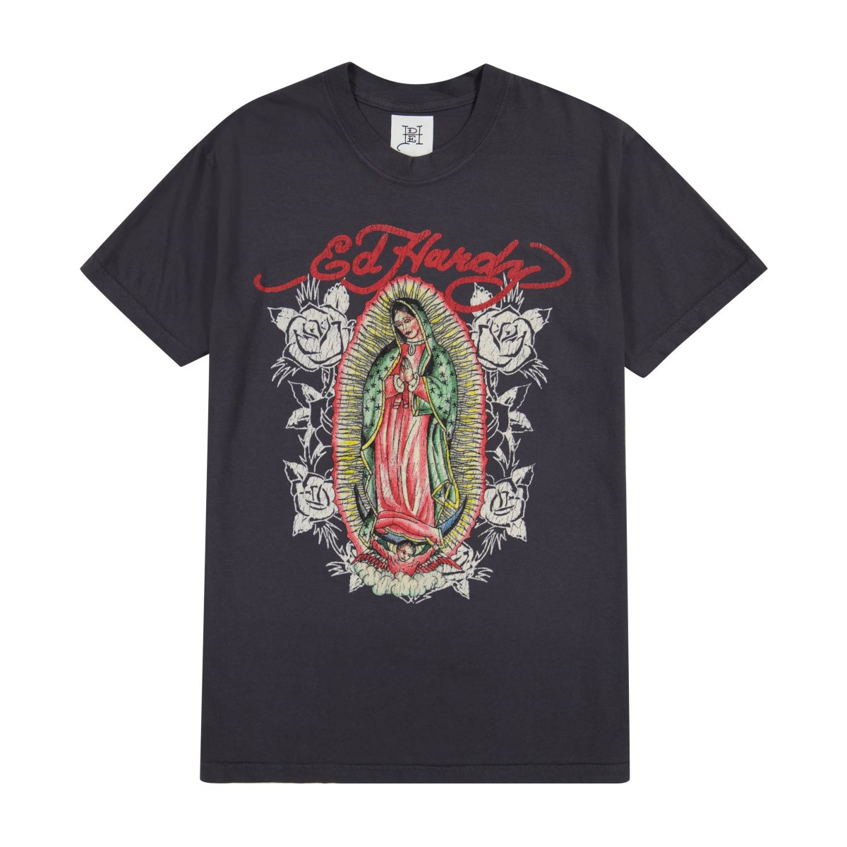 Ed Hardy Mary Tee Miesten T Paidat Harmaat | 3827109-US