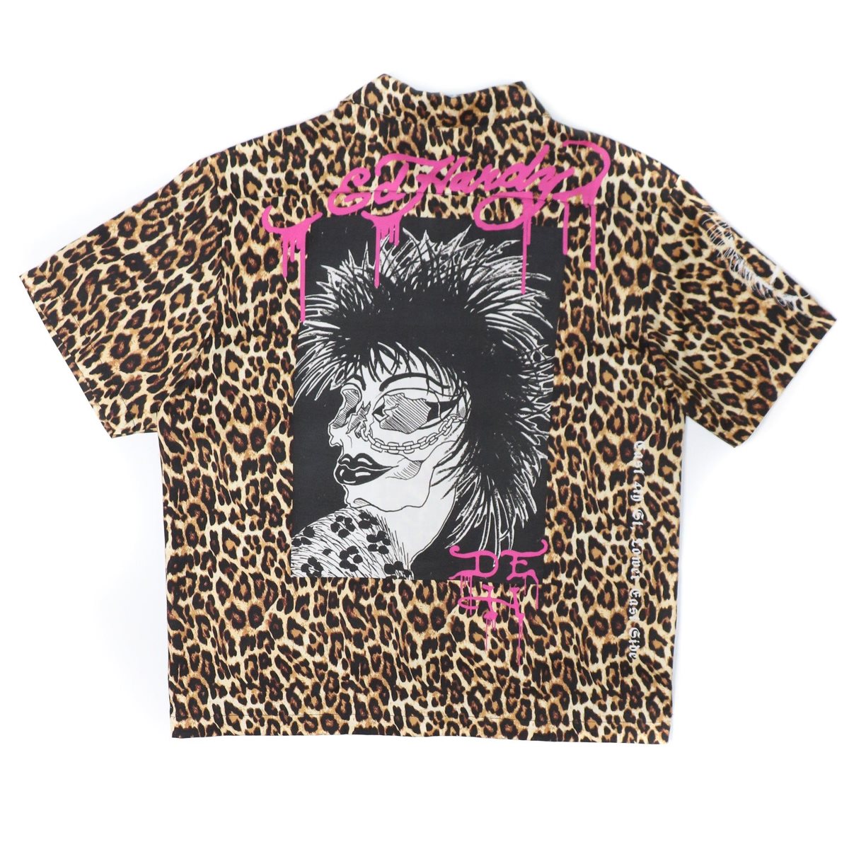 Ed Hardy Punk Leopard Boxy Camp Shirt Miesten Paidat Leopardi | 1203684-HE