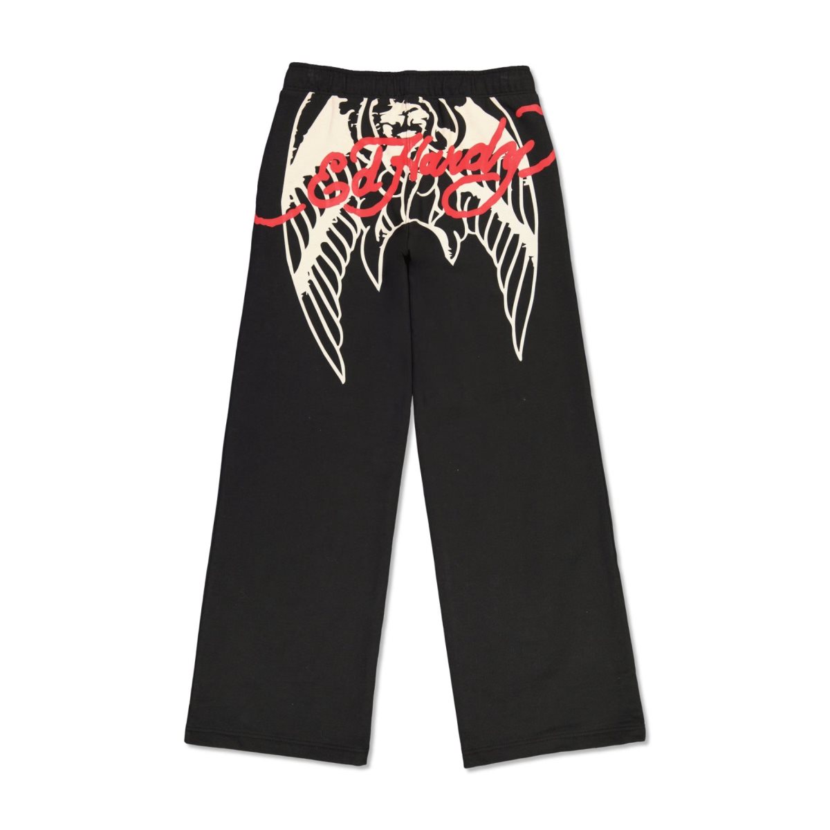 Ed Hardy Sacred Heart Fleece Sweatpant Naisten Housut Mustat | 6327045-BA