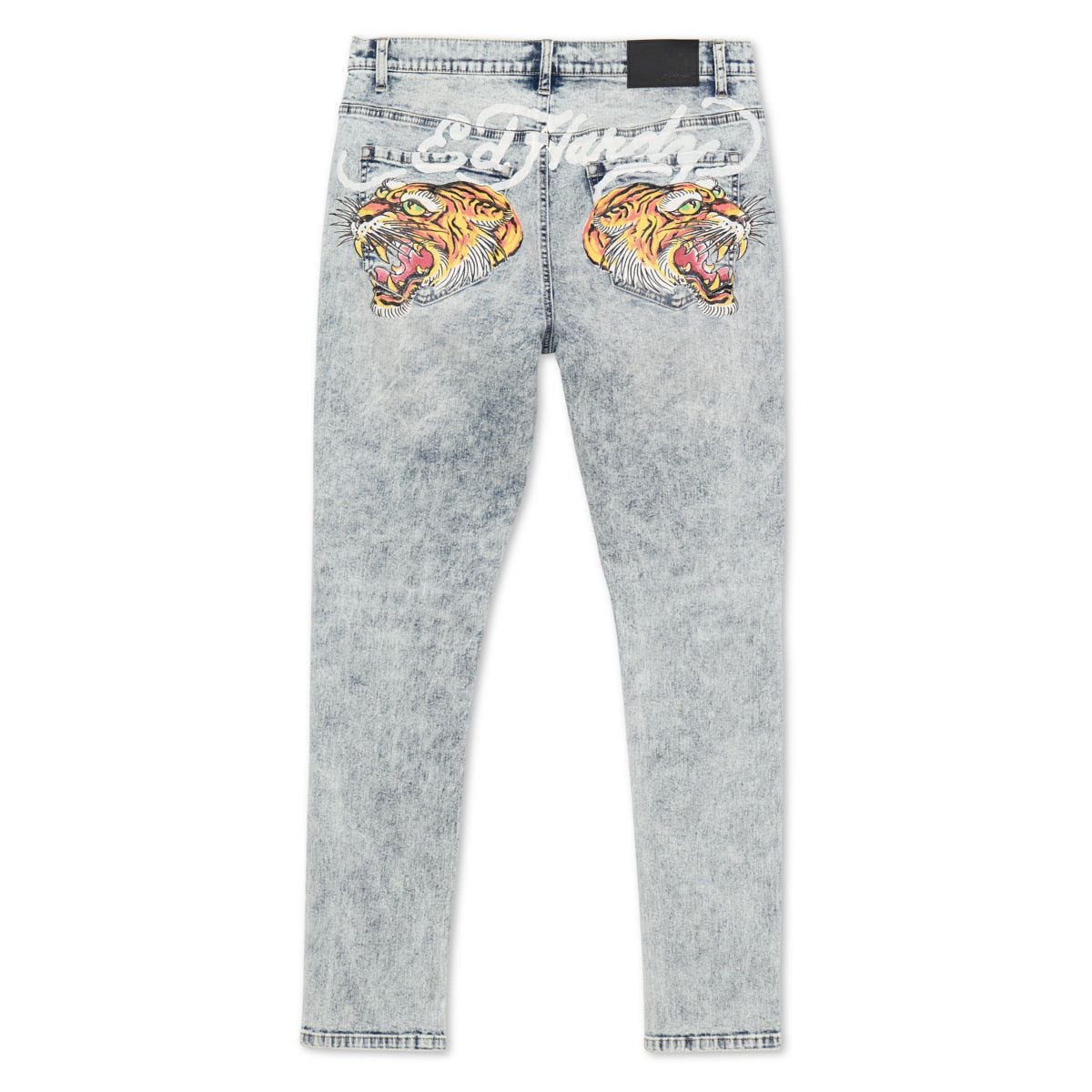 Ed Hardy Screaming Tiger Slim Skinny Jean Naisten Denim Destructed Acid | 9067854-WP