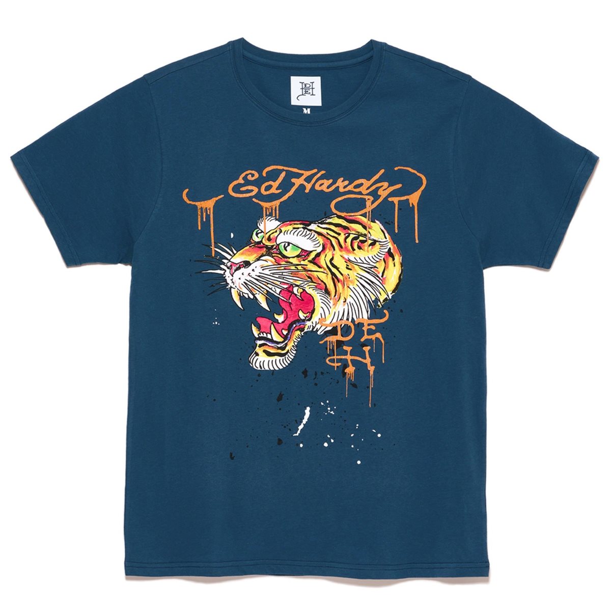 Ed Hardy Screaming Tiger Tee Miesten T Paidat Laivastonsininen | 2947653-TC