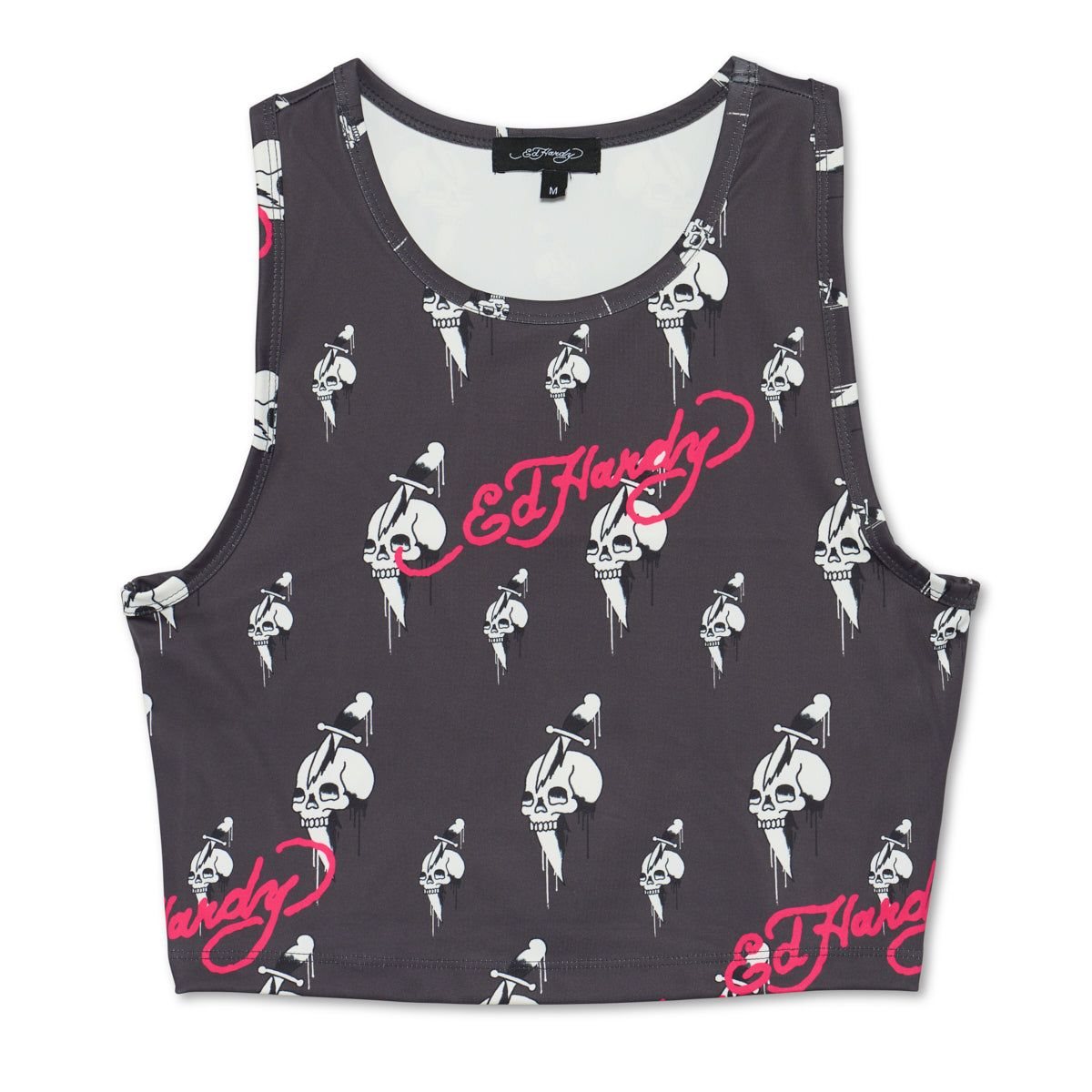 Ed Hardy Skull Sport Tank Naisten Topit Mustat | 8269504-QW