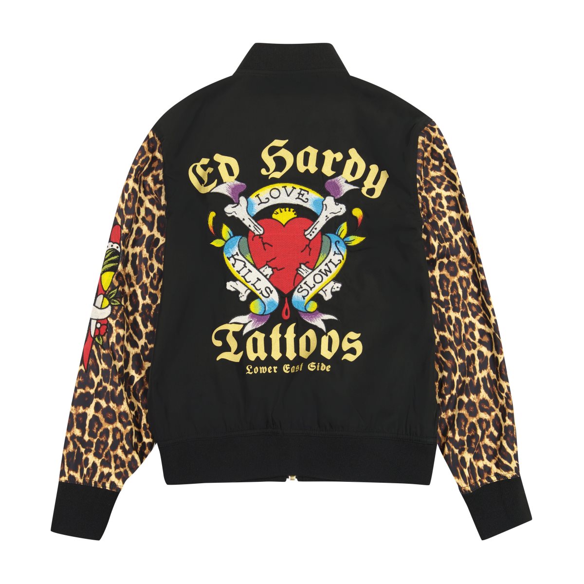 Ed Hardy Tiger Dagger Souvenir Jacket Naisten Päällysvaatteet Leopardi | 4781502-YV