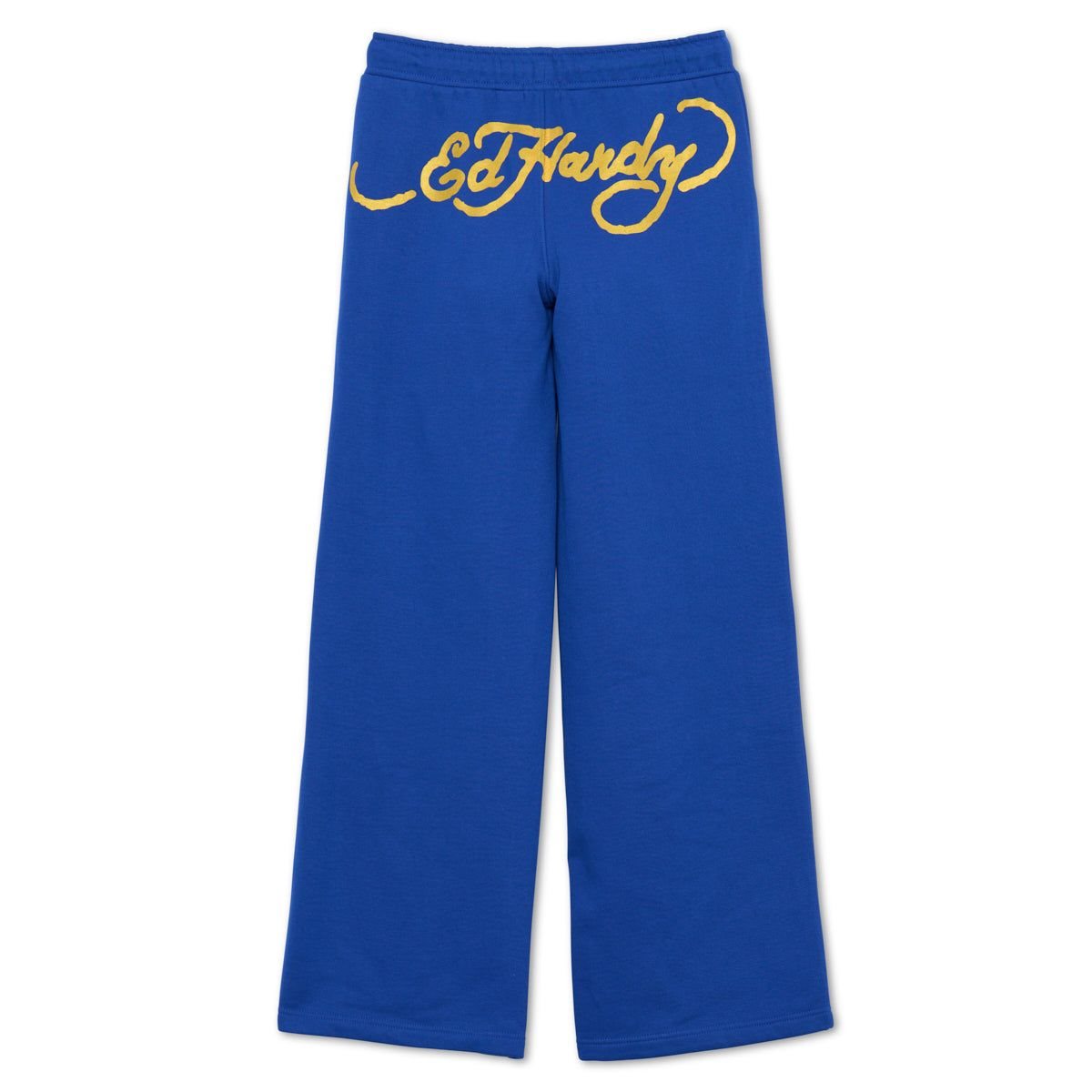 Ed Hardy Tiger Lotus Flare Sweatpants Naisten Housut Syvä Sininen | 2651840-EZ