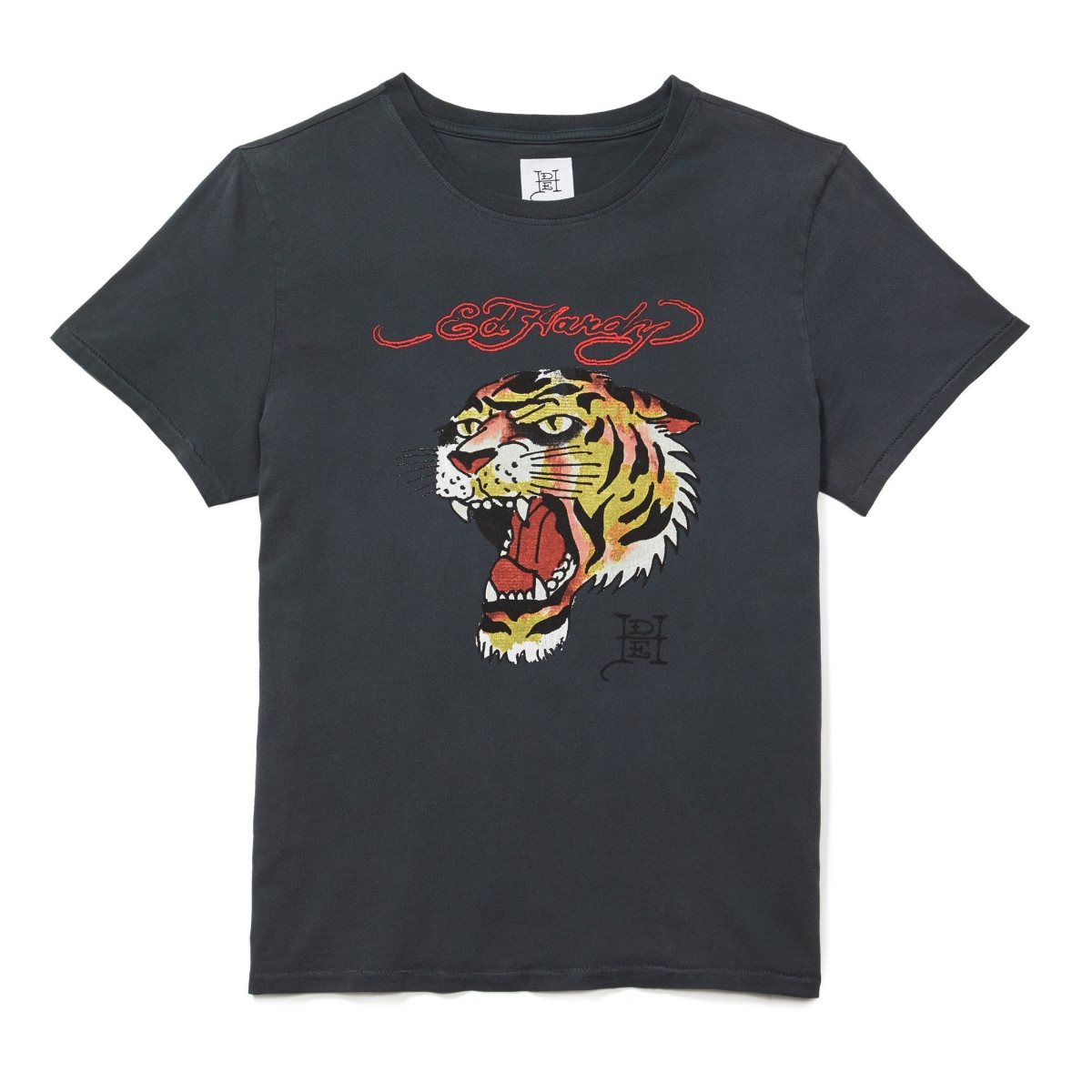 Ed Hardy Tiger T-Shirt Miesten T Paidat Mustat | 7953641-XY