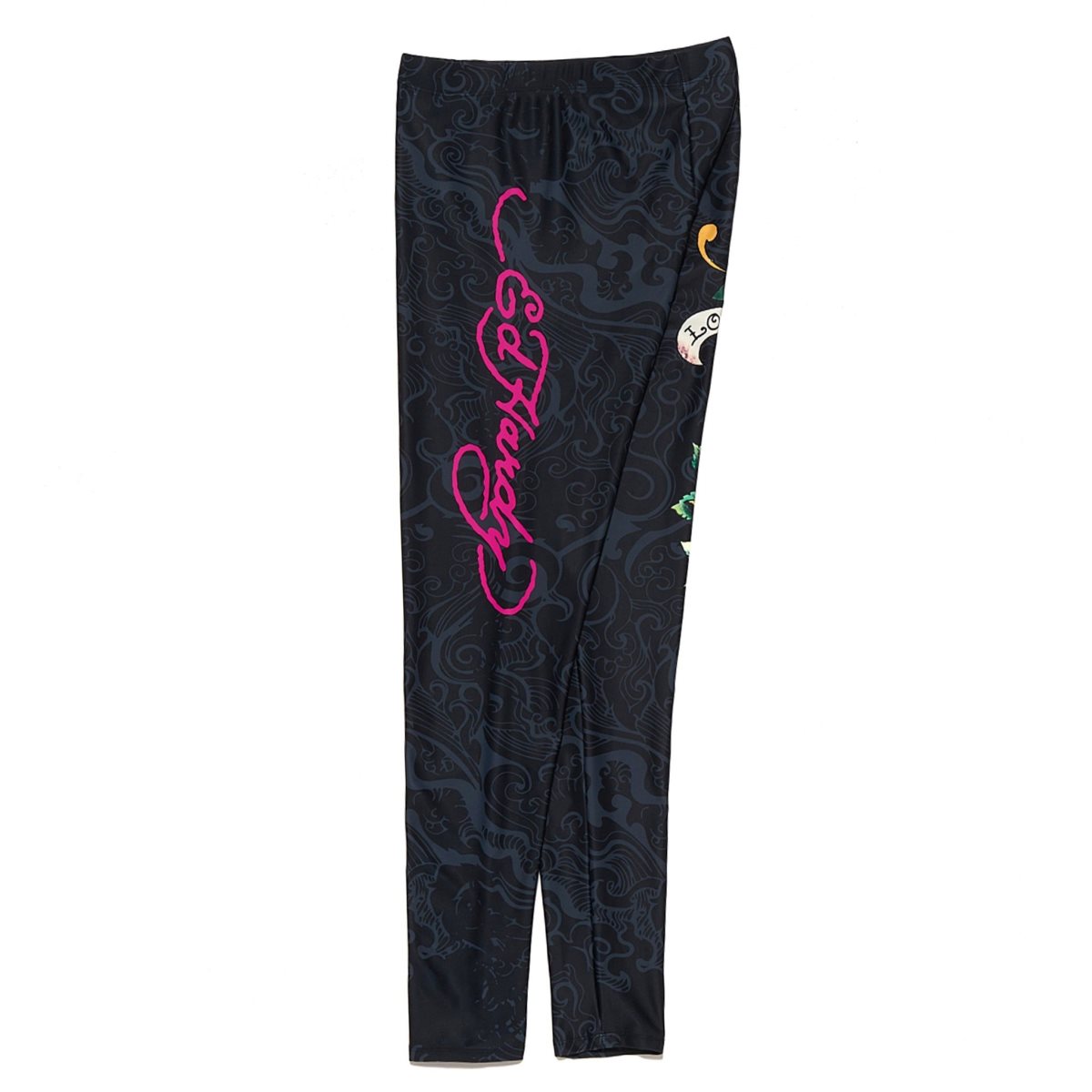 Ed Hardy Y2k Tattoo Legging Naisten Housut Mustat | 1453780-YG