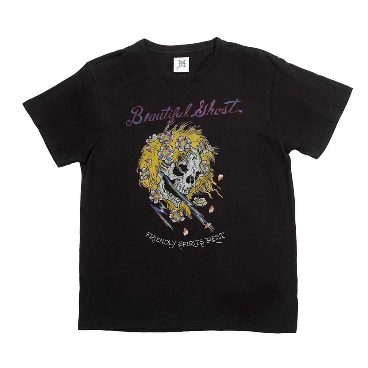 Ed Hardy Yellow Hair Skull Tee Miesten T Paidat Mustat | 8712493-NQ